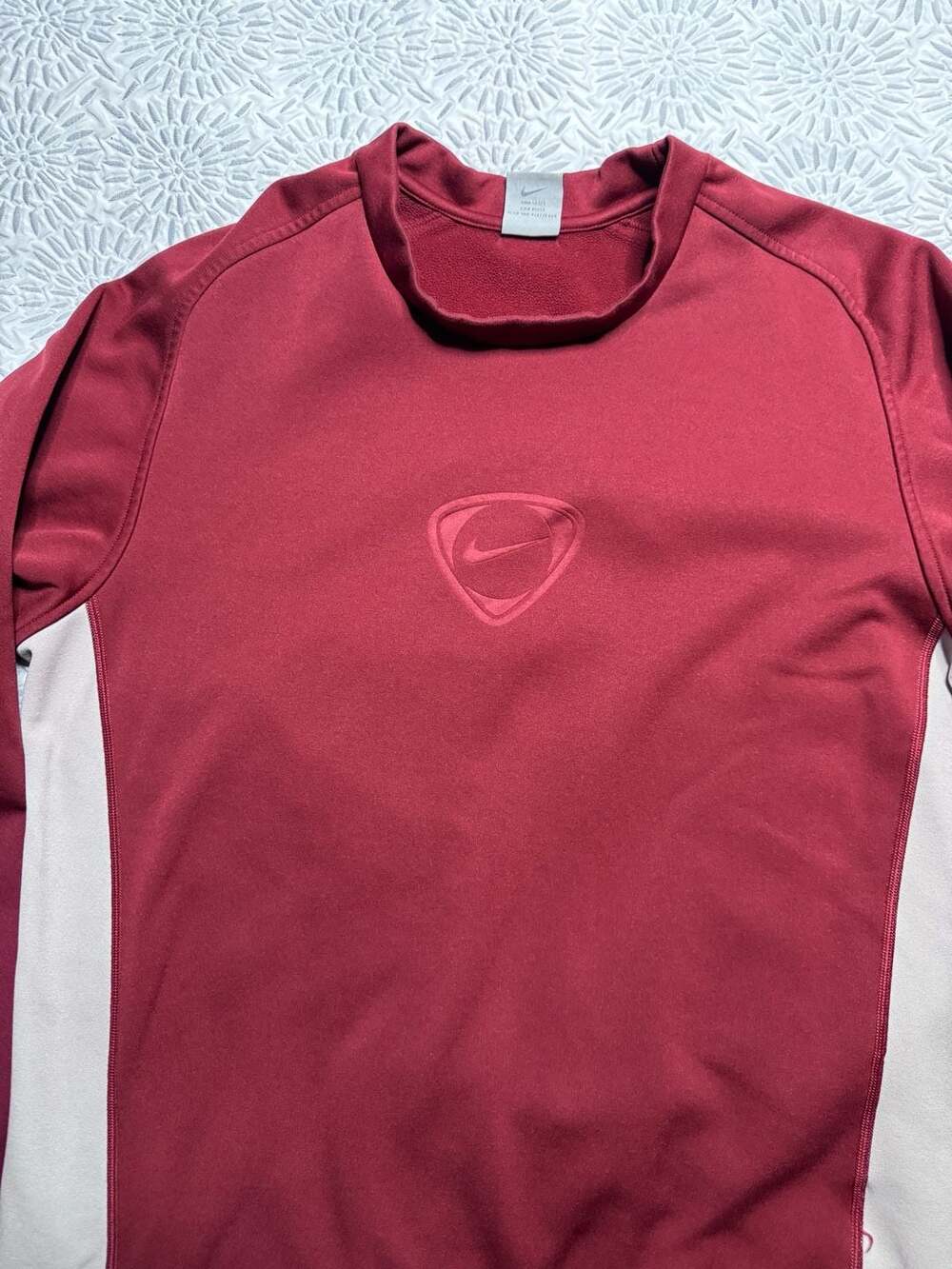 Vintage Nike T90 Burgundy Crewneck Sweatshirt Men’s Medium